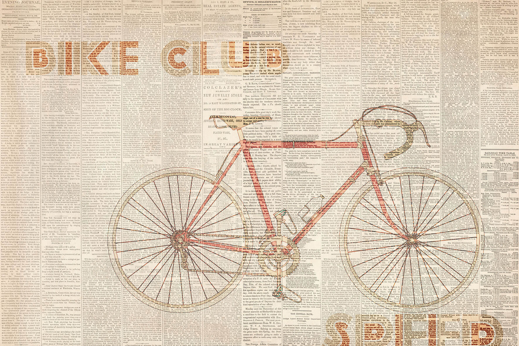 Tapet Bike club | GLAMORA