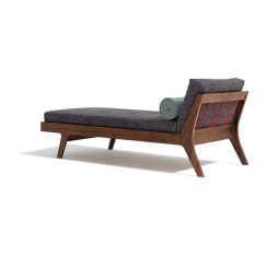 ZEITRAUM | Sezlong Mellow Daybed, Material: American walnut