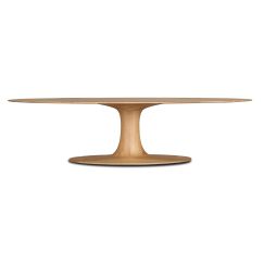 ZEITRAUM | Masa Turntable Oval, Material: Oak