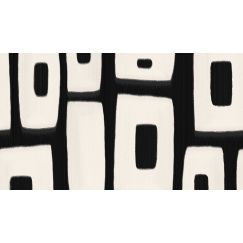 LONDONART | Tapet Ebony Harmony, Culoare: Black
