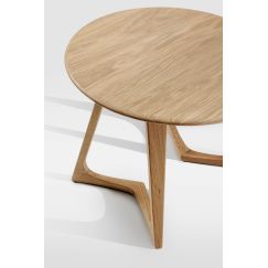 ZEITRAUM | Masa Twist couch, Material: Oak-round