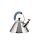 ALESSI | 9093 Kettle