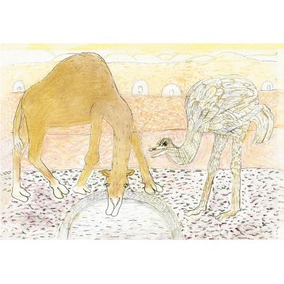 Tablou The Camel and The Ostrich | MAGIS
