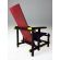 Fotoliu Red and Blue by Gerrit Rietveld  | GREEN 900