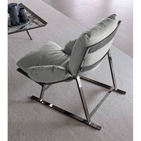 ARKETIPO | Fotoliu Belair, Finisaje: Piele, 2 image