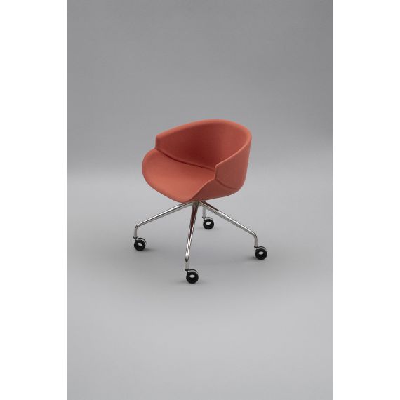 B—Line | Scaun Bix, Culori: Rust (terracotta), 2 image