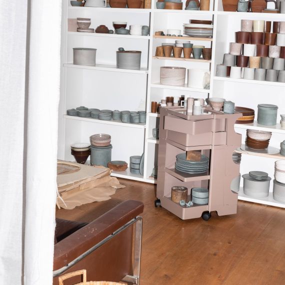 B—Line | Căruciorul de depozitare Boby, Color: Cumin, 2 image