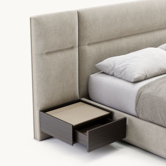 DOMKAPA | Pat Francis, Configuratii: Pat+Panou cu noptiera, 4 image