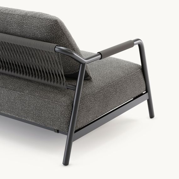 DOMKAPA | Canapea Neroli, Colour: Mouse-Black, 4 image