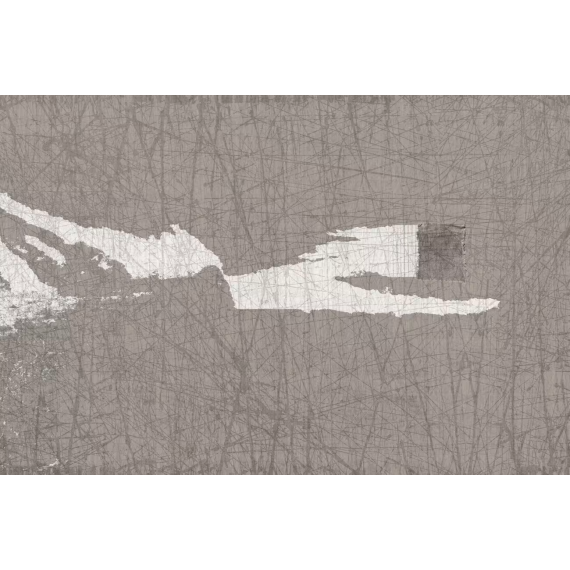 GLAMORA | Tapet Cretto, Colour: Gri, 2 image