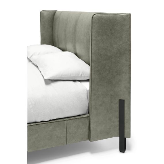 ARKETIPO | Pat Big Night, Finish : Piele gri, Piele verde: Piele verde, 3 image