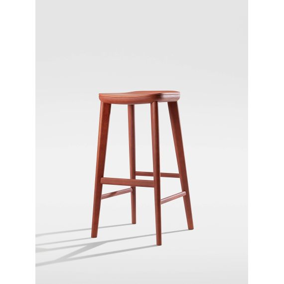 ZEITRAUM | Scun de bar Aeon, Material: Oak stained brick