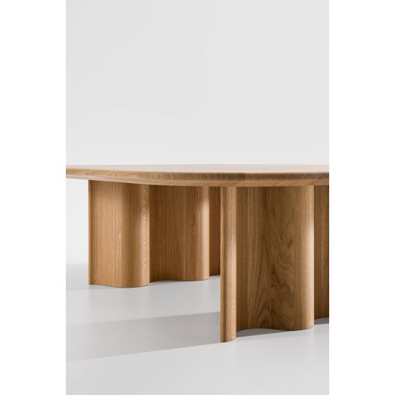 ZEITRAUM | Masuta de cafea  Curtain Couch, Material: Oak-square, 2 image