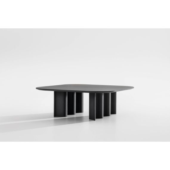 ZEITRAUM | Masuta de cafea  Curtain Couch, Material: Oak stained graphite black-square