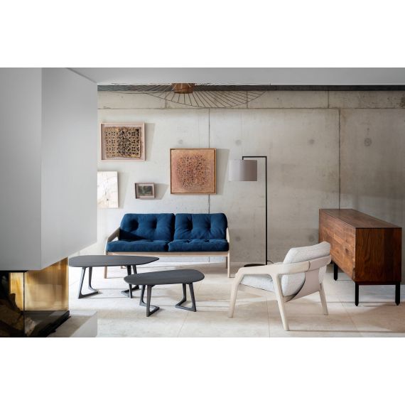 ZEITRAUM | Canapea Friday 2, Material: Oak colour stain