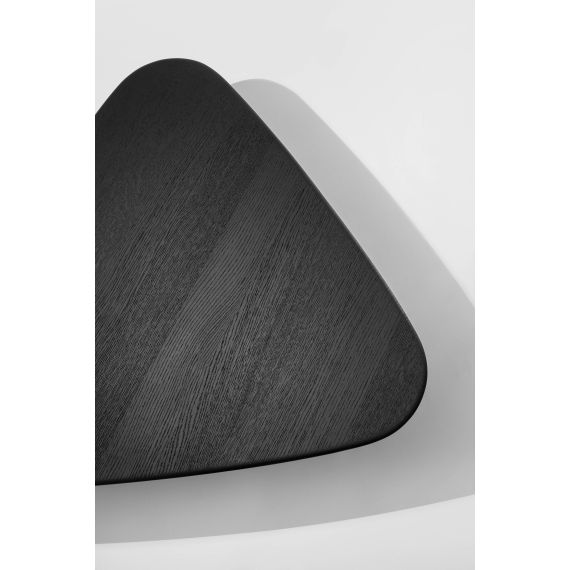 ZEITRAUM | Masa Kuyu, Material: Oak stained graphite black-triangular, 2 image