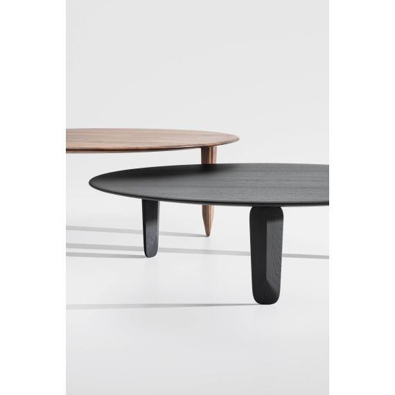 ZEITRAUM | Masa Kuyu, Material: Oak stained graphite-round, 3 image