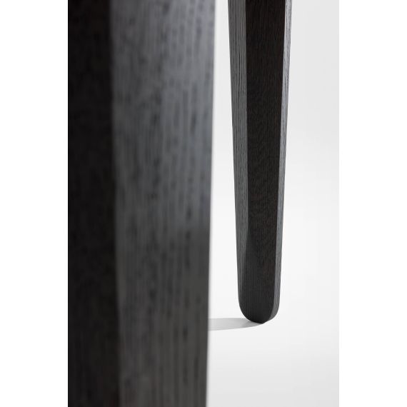 ZEITRAUM | Masa Kuyu Dine - convex, Material: Oak stained graphite black, 2 image