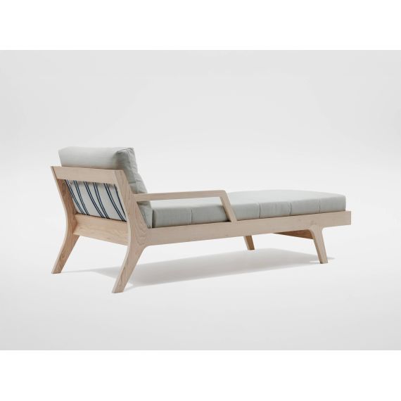 ZEITRAUM | Sezlong Mellow Daybed, Material: Ash white, 2 image