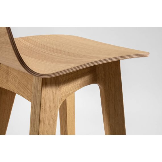 ZEITRAUM | Scaun de bar Morph, Material: Oak, 3 image