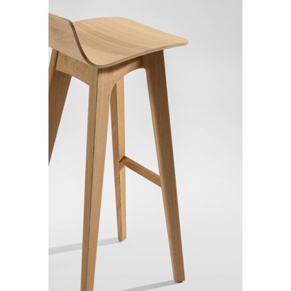 ZEITRAUM | Scaun de bar Morph, Material: Oak, 2 image