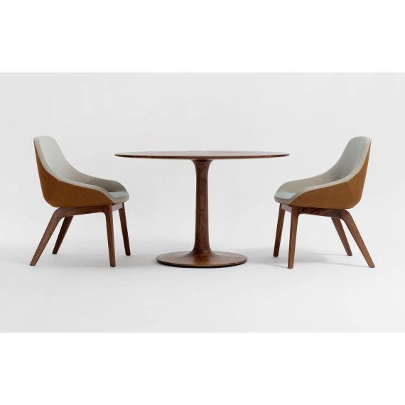 ZEITRAUM | Scaun Morph Dinning, Material: American walnut, 2 image