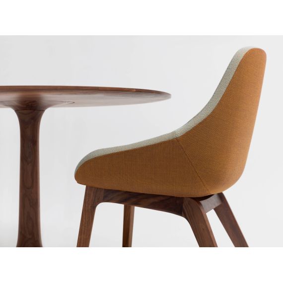 ZEITRAUM | Scaun Morph Dinning, Material: American walnut, 3 image