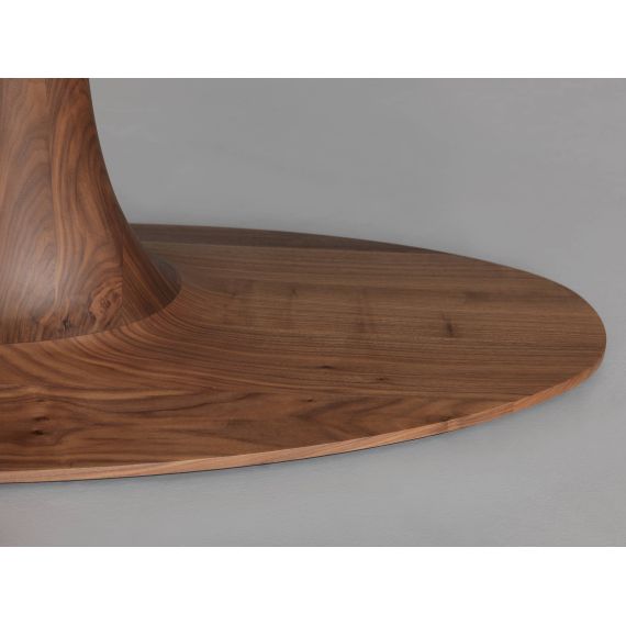 ZEITRAUM | Masa Turntable Oval, Material: American walnut, 4 image