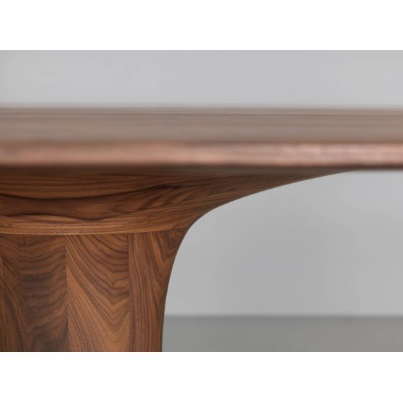 ZEITRAUM | Masa Turntable Oval, Material: American walnut, 2 image