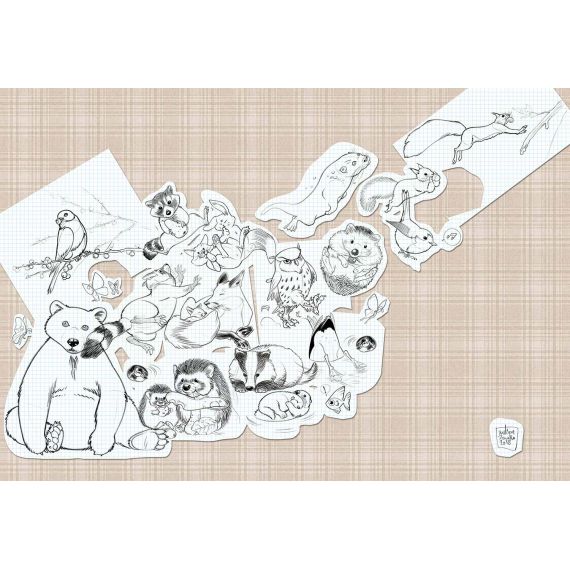 TECNOGRFICA | Tapet Jump, Culoare: Paper Tartan