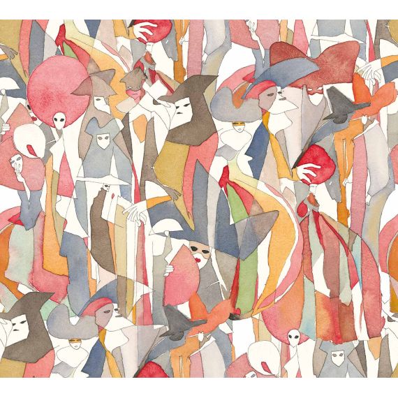 TECNOGRFICA | Tapet Masked Ball, Model: Apricot A