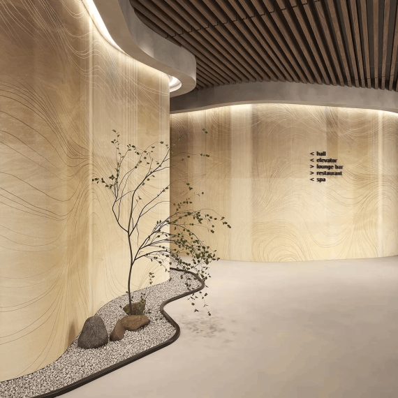 TECNOGRAFICA | Tapet Aria, Culoare: Golden Brown, 2 image