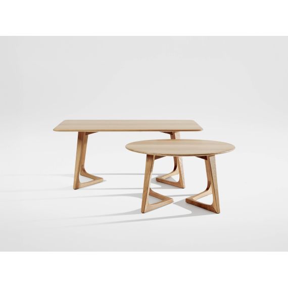 ZEITRAUM | Masa Twist couch, Material: Oak-rectangular, 3 image