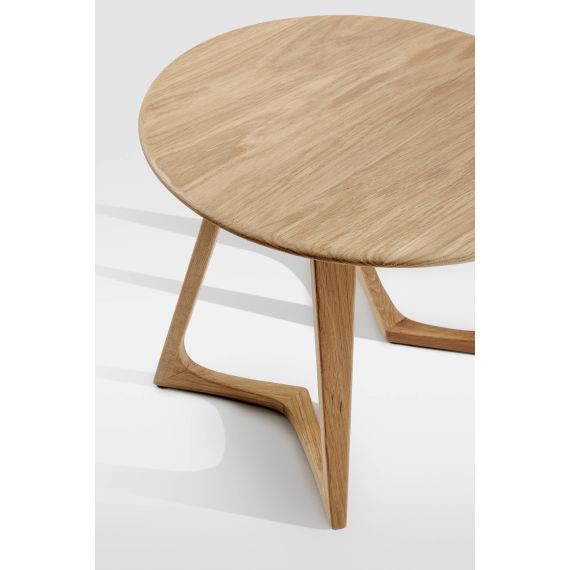 ZEITRAUM | Masa Twist couch, Material: Oak-round