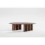 ZEITRAUM | Masuta de cafea  Curtain Couch, Material: American Walnut-round