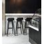 ZEITRAUM | Scaun de bar Morph, Material: Oak stained graphite black, 4 image