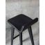 ZEITRAUM | Scaun de bar Morph, Material: Oak stained graphite black, 2 image
